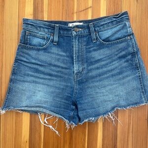 Women's Blue Denim Shorts